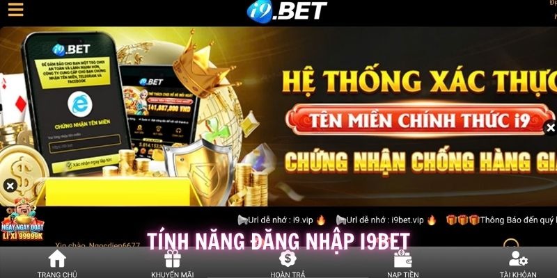 Tổng quan về hoạt động đăng nhập nick game tại nhà cái i9BET
