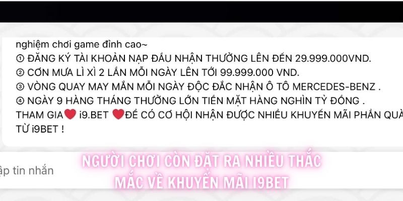 Những câu hỏi phổ biến của người chơi khi liên hệ i9BET