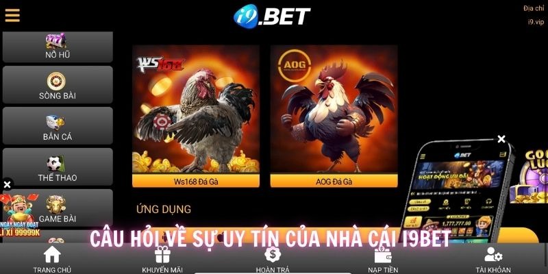 i9BET nổi tiếng là nhà cái online top 1 châu Á hiện nay